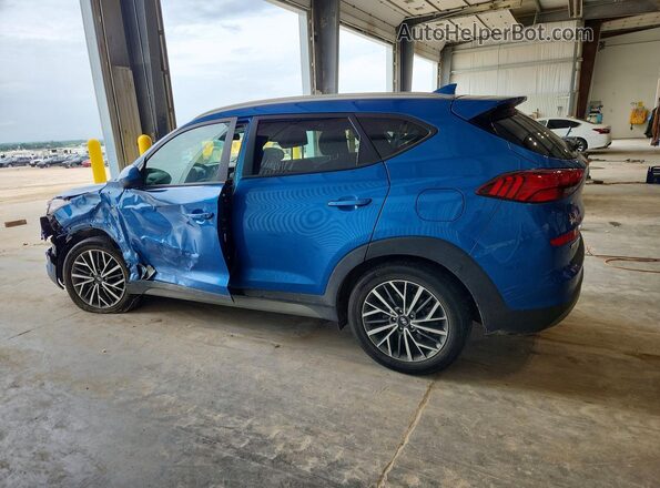 KM8J3CAL0LU177100 2020 HYUNDAI TUCSON Blue Rear left