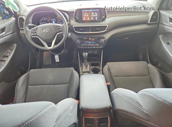 KM8J3CAL0LU177100 2020 HYUNDAI TUCSON Blue Dashboard view