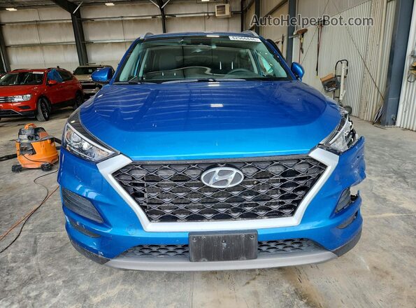 KM8J3CAL0LU177100 2020 HYUNDAI TUCSON Blue Front view
