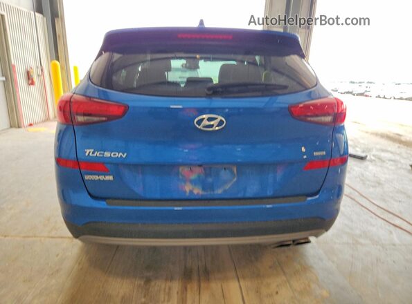 KM8J3CAL0LU177100 2020 HYUNDAI TUCSON Blue Rear view