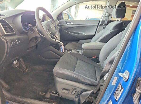 KM8J3CAL0LU177100 2020 HYUNDAI TUCSON Blue Front interior view