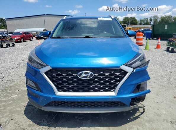 KM8J3CAL0LU203775 2020 HYUNDAI TUCSON Blue წინა ხედი