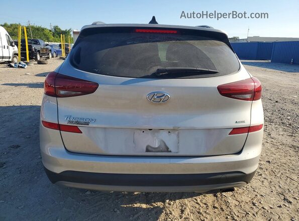KM8J3CAL0LU242138 2020 HYUNDAI TUCSON Silver Widok z tyłu