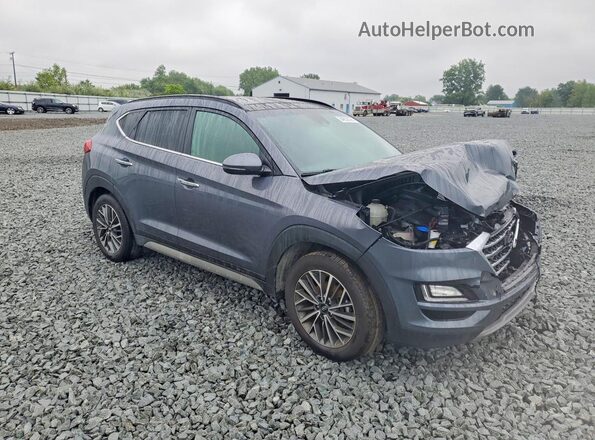 KM8J3CAL0MU312903 2021 HYUNDAI TUCSON Gray Передня права чверть