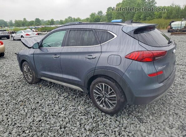KM8J3CAL0MU312903 2021 HYUNDAI TUCSON Gray Задня ліва чверть
