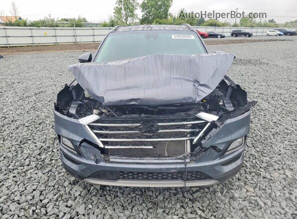 KM8J3CAL0MU312903 2021 HYUNDAI TUCSON Gray Вид спереду