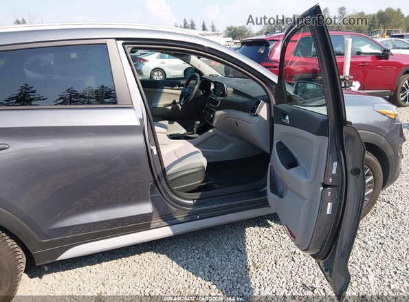 KM8J3CAL1KU840916 2019 HYUNDAI TUCSON Серый Вид салона спереди