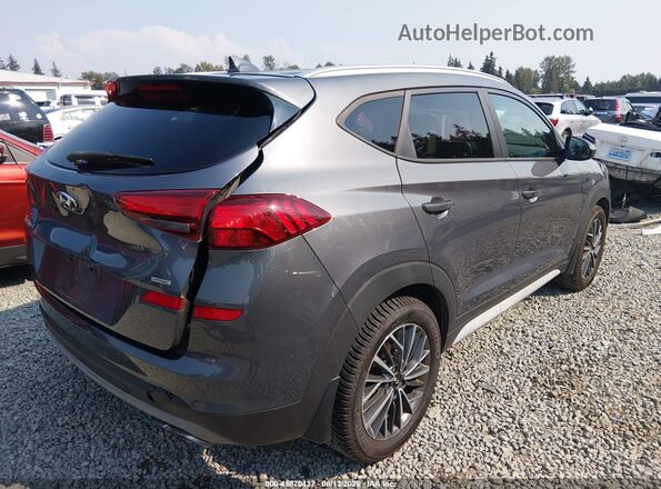 KM8J3CAL1KU840916 2019 HYUNDAI TUCSON Серый Задняя правая четверть