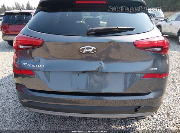 KM8J3CAL1KU840916 2019 HYUNDAI TUCSON Серый Вид спереди
