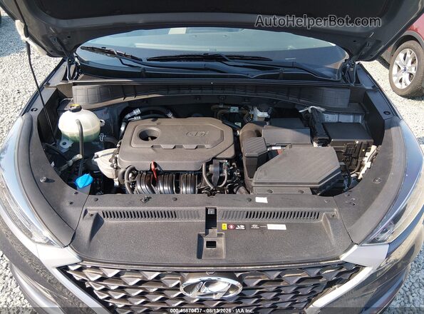 KM8J3CAL1KU840916 2019 HYUNDAI TUCSON Серый Вид сзади