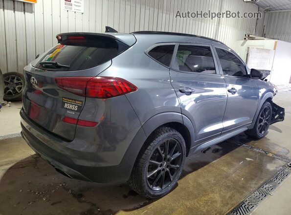 KM8J3CAL1KU959971 2019 HYUNDAI TUCSON Синий Задняя правая четверть