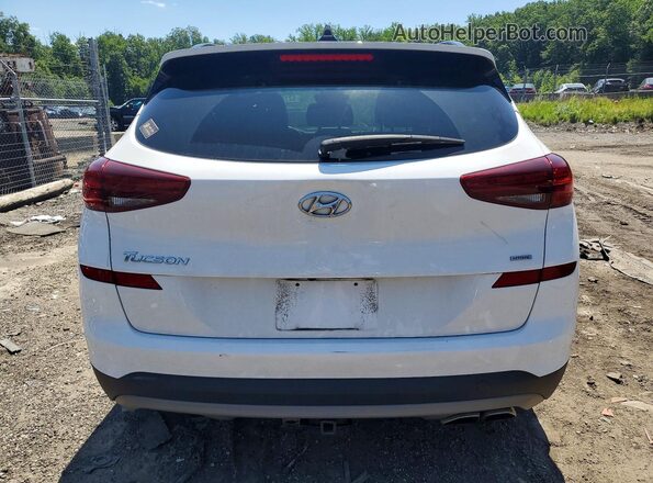 KM8J3CAL1LU144817 2020 HYUNDAI TUCSON White Вид ззаду