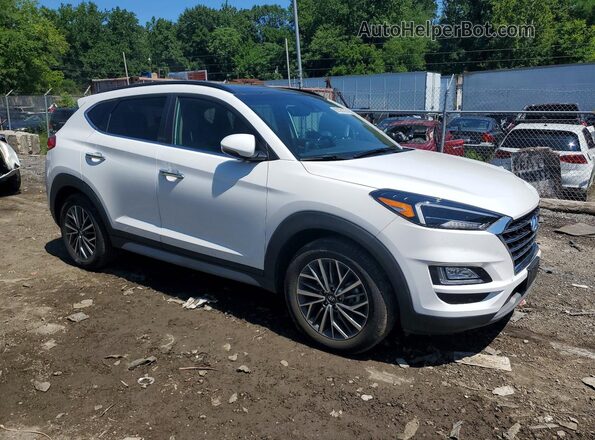 KM8J3CAL1LU144817 2020 HYUNDAI TUCSON White Передня права чверть