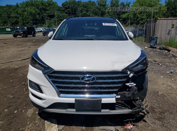 KM8J3CAL1LU144817 2020 HYUNDAI TUCSON White Вид спереду