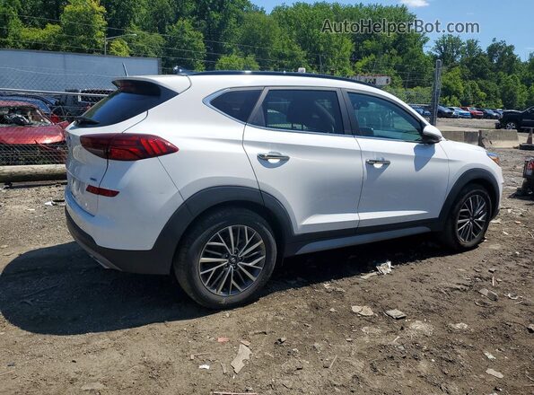 KM8J3CAL1LU144817 2020 HYUNDAI TUCSON White Задня права чверть