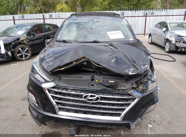 KM8J3CAL1LU248112 2020 HYUNDAI TUCSON Black ხელსაწყოთა პანელის ხედი