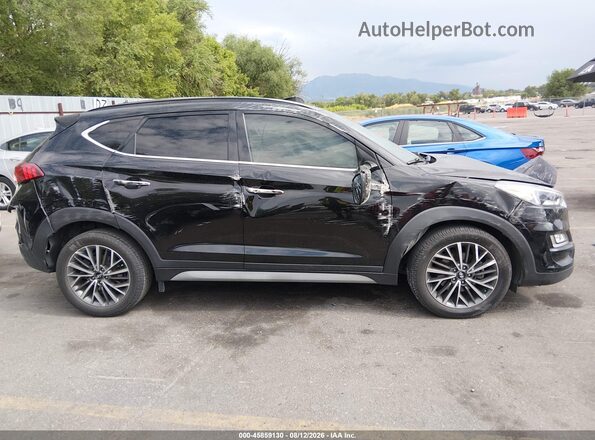 KM8J3CAL1LU248112 2020 HYUNDAI TUCSON Black უკანა სალონის ხედი