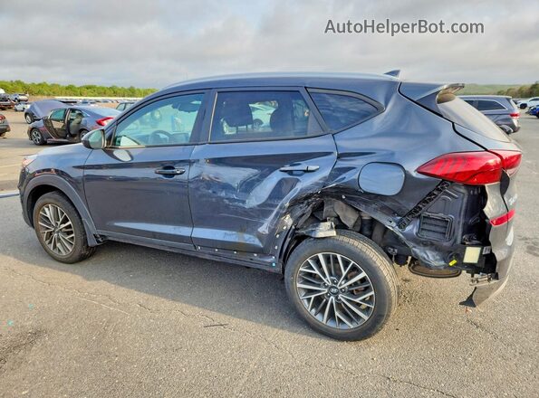 KM8J3CAL1MU389618 2021 HYUNDAI TUCSON Gray Rear left