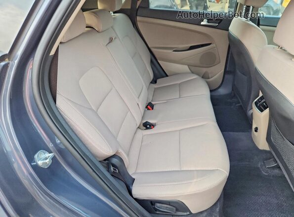 KM8J3CAL1MU389618 2021 HYUNDAI TUCSON Gray Rear interior view