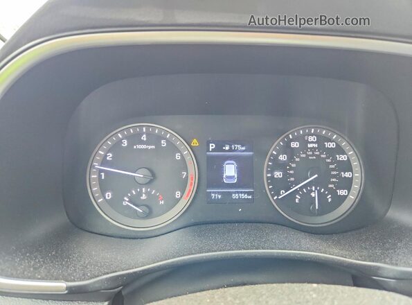 KM8J3CAL2LU223638 2020 HYUNDAI TUCSON Silver ხელსაწყოთა პანელის ხედი