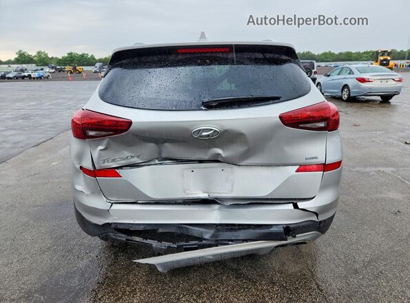 KM8J3CAL2LU223638 2020 HYUNDAI TUCSON Silver უკანა ხედი