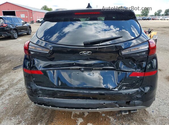 KM8J3CAL2LU274234 2020 HYUNDAI TUCSON Black Widok z tyłu