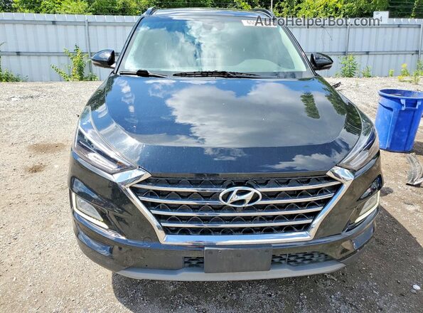 KM8J3CAL2LU274234 2020 HYUNDAI TUCSON Black Widok z przodu
