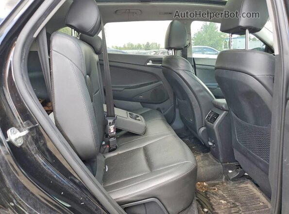 KM8J3CAL2LU274234 2020 HYUNDAI TUCSON Black Widok wnętrza z tyłu