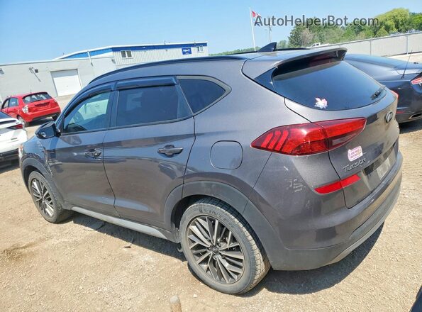 KM8J3CAL2MU352917 2021 HYUNDAI TUCSON Серый Задняя левая четверть