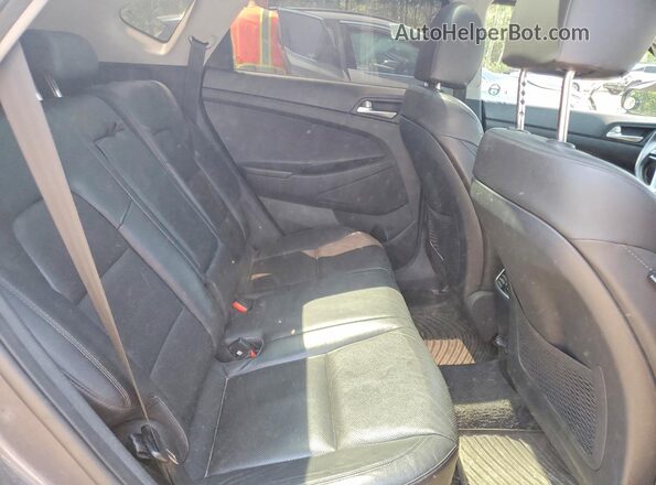 KM8J3CAL2MU352917 2021 HYUNDAI TUCSON Серый Вид задней части салона