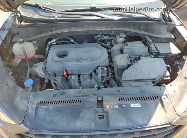 KM8J3CAL2MU352917 2021 HYUNDAI TUCSON Серый Вид подкапотного пространства