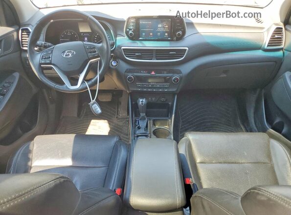 KM8J3CAL2MU352917 2021 HYUNDAI TUCSON Серый Вид панели приборов