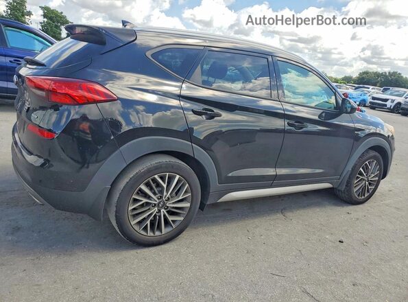 KM8J3CAL3KU056673 2019 HYUNDAI TUCSON Черный Задняя правая четверть