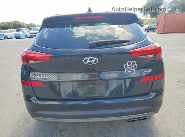 KM8J3CAL3KU056673 2019 HYUNDAI TUCSON Черный Вид сзади