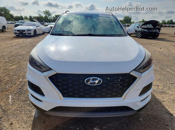 KM8J3CAL3KU985214 2019 HYUNDAI TUCSON White Front view