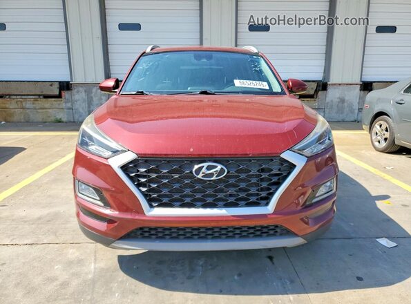 KM8J3CAL3LU112421 2020 HYUNDAI TUCSON Red Вид спереду