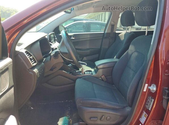 KM8J3CAL3LU112421 2020 HYUNDAI TUCSON Red Вид салону спереду