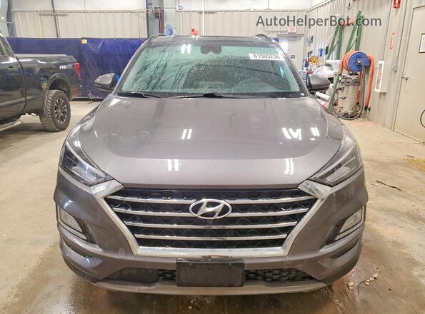 KM8J3CAL3LU115352 2020 HYUNDAI TUCSON Gray Դիմացի տեսք