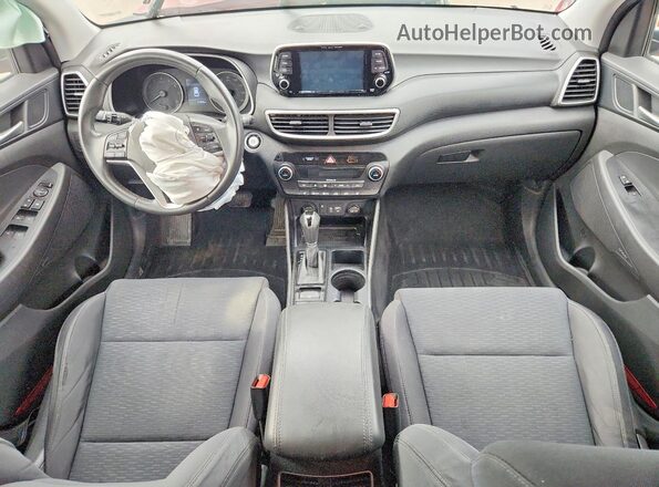 KM8J3CAL3LU202488 2020 HYUNDAI TUCSON Бордовый Вид панели приборов