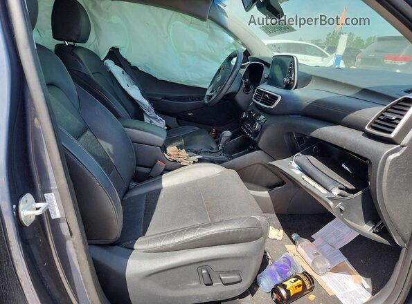 KM8J3CAL4LU115960 2020 HYUNDAI TUCSON Gray Vista interior delantera