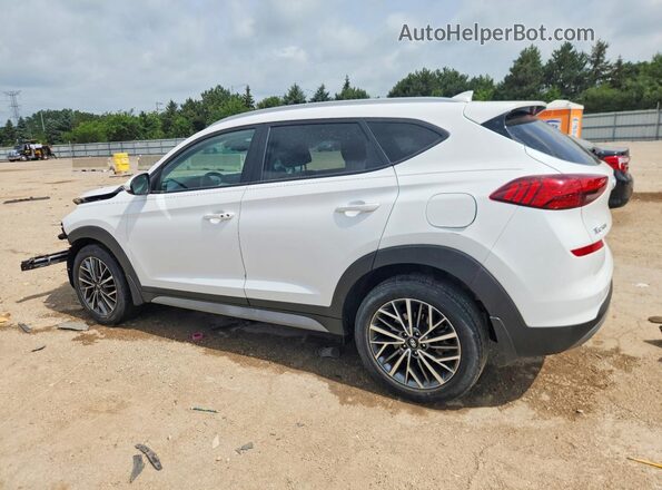 KM8J3CAL4MU346231 2021 HYUNDAI TUCSON White Հետևի ձախ