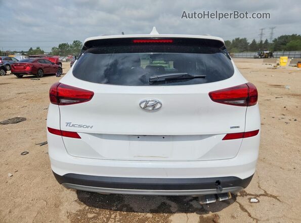 KM8J3CAL4MU346231 2021 HYUNDAI TUCSON White Հետևի տեսք