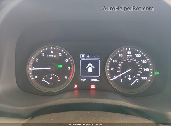 KM8J3CAL5JU691652 2018 HYUNDAI TUCSON White Widok tylnych siedzeń