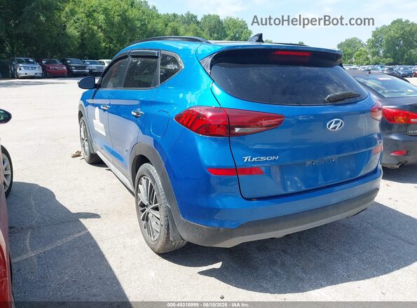 KM8J3CAL5KU839719 2019 HYUNDAI TUCSON Blue უკანა მარცხენა