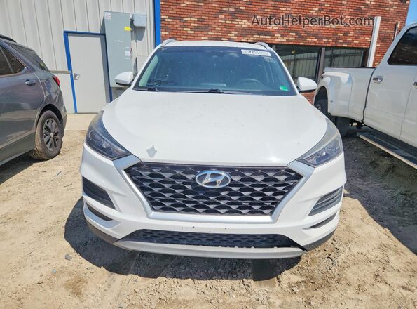 KM8J3CAL5KU930313 2019 HYUNDAI TUCSON White წინა ხედი