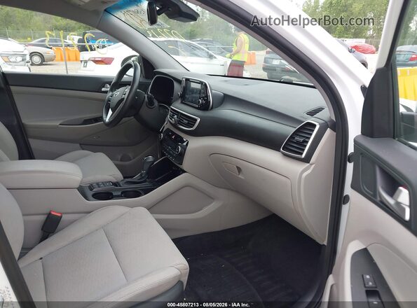 KM8J3CAL5LU176461 2020 HYUNDAI TUCSON White Vista interior delantera