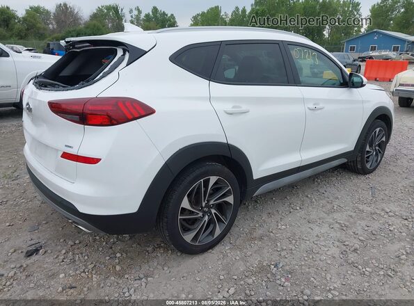 KM8J3CAL5LU176461 2020 HYUNDAI TUCSON White Trasero derecho