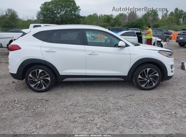 KM8J3CAL5LU176461 2020 HYUNDAI TUCSON White Vista interior trasera