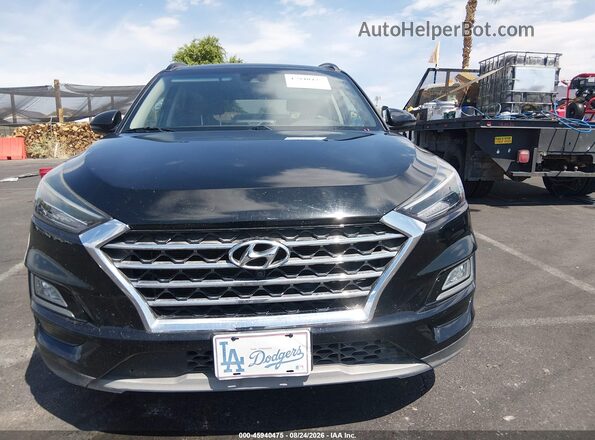 KM8J3CAL5LU232351 2020 HYUNDAI TUCSON Black Սարքավորումների վահանակի տեսք