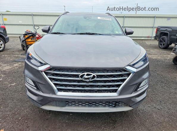 KM8J3CAL5LU270498 2020 HYUNDAI TUCSON Серый Вид сзади